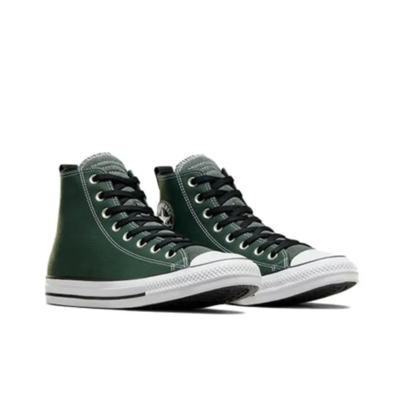 Converse Chuck Taylor All Star Abrasion Resistant Cushioning High Top Canvas Shoes Women's Green-1