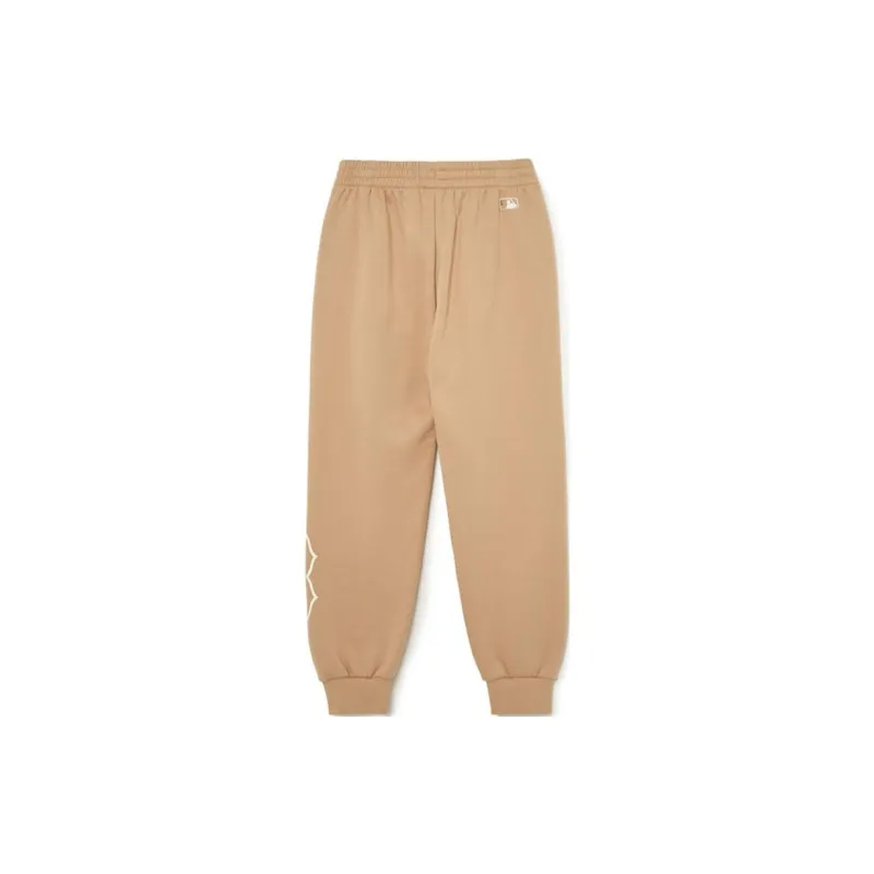 MLB Knitted Sweatpants Unisex Light Umber-1