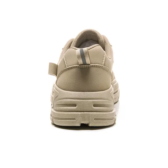Warrior Cushioning Anti Slip And Wear Resistant Support Lightweight Low Top Outdoor Shoes Men's Khaki-3