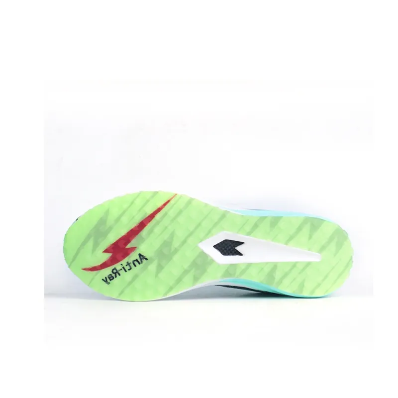 Against the grain Running Shoes Unisex Low Top White/Teal-8