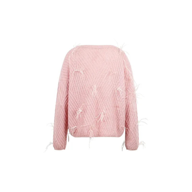 Valeria Obbaco Sweaters Women's Pink-1