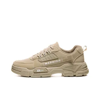 Warrior Cushioning Anti Slip And Wear Resistant Support Lightweight Low Top Outdoor Shoes Men's Khaki