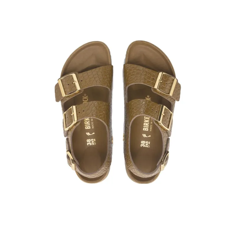 Birkenstock Beach Sandals Women's Mud Green Regular-3
