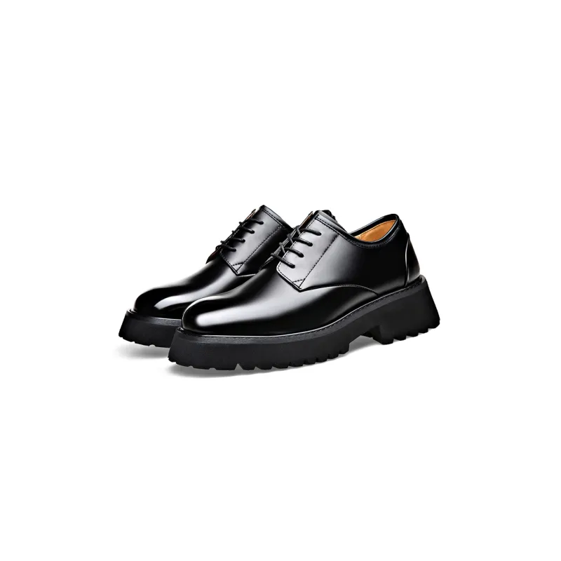 Romon Casual Shoes 5.5cm Men's Black-5