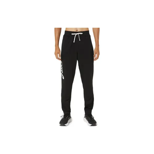 Asics Knitted Sweatpants Men Black