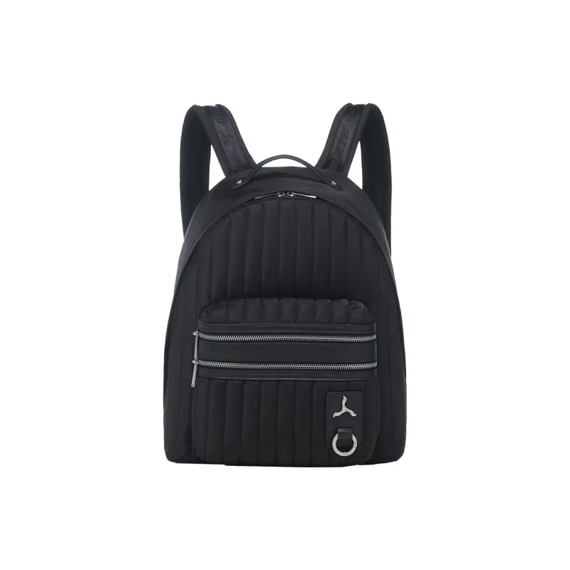 LI NING 1990 Classic Collection Polyester Backpack Regular Unisex Black-0
