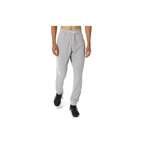 Asics Knitted Sweatpants Men Gray