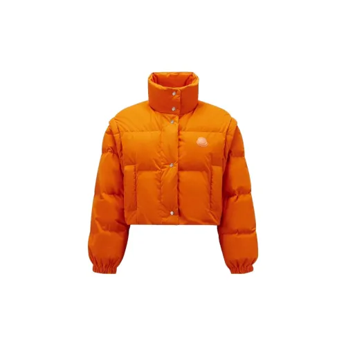 Moncler Down Jackets Women's Orange