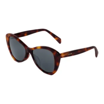 CELINE Acetate Butterfly Sunglasses Women's Tortoiseshell