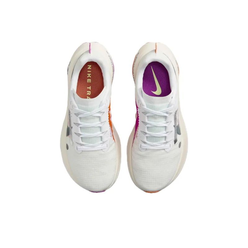Nike ZoomX Ultrafly Trail White Safety Orange Vivid Grape Women's-3
