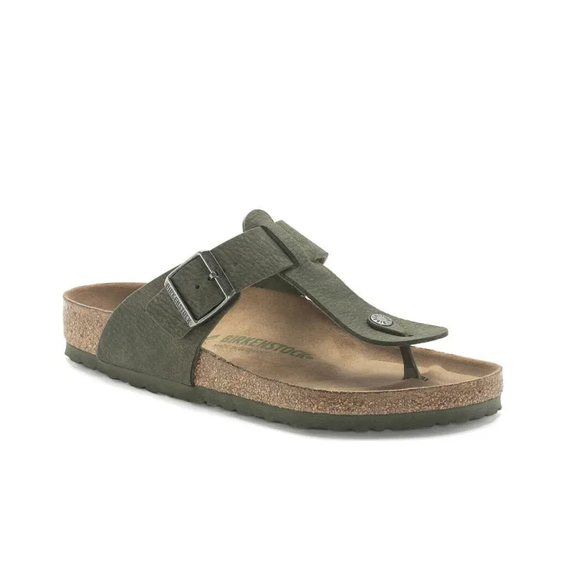 Birkenstock Medina Vegan Slip Resistant Flip Flops Men's Green-3