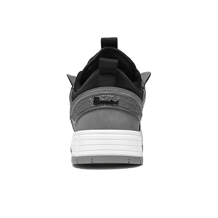 Warrior Height Increasing, Abrasion Resistant, Lightweight, And Breathable Low Top Skateboard Shoes Unisex-4
