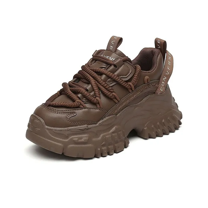 Jin Baichuan Lightweight Height Increasing Low-Top Chunky Sneakers 5cm Women's-6