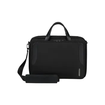 SAMSONITE Polyester Laptop Bag, Briefcase, Handbag Regular Men's Black