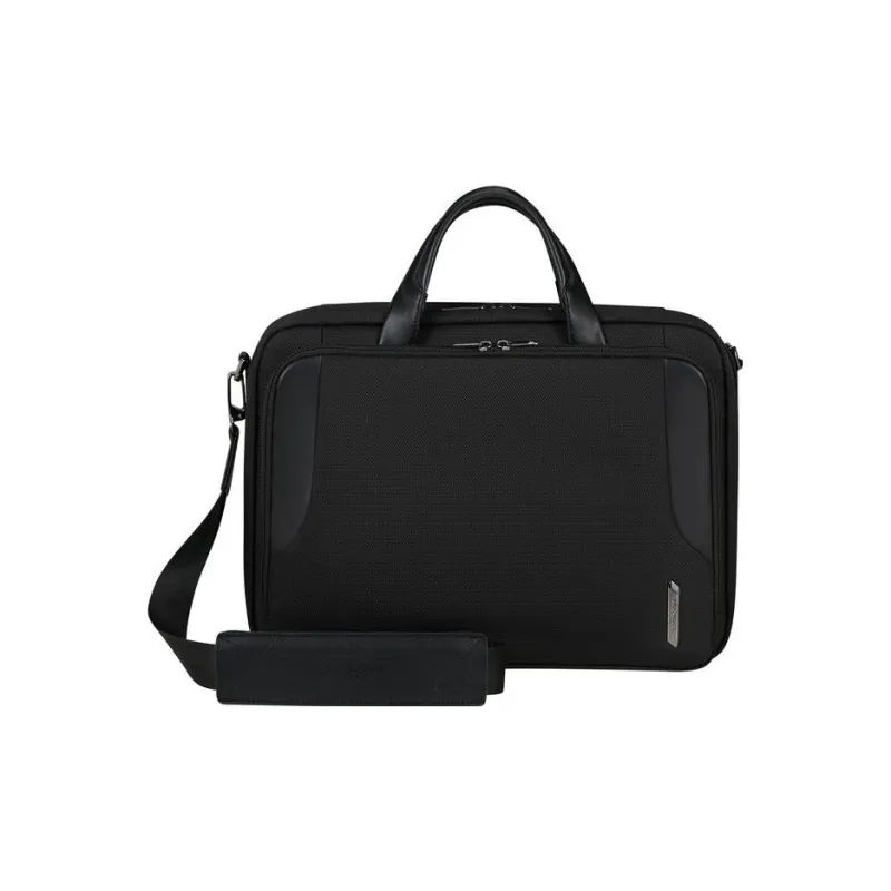 SAMSONITE Polyester Laptop Bag, Briefcase, Handbag Regular Men's Black-0