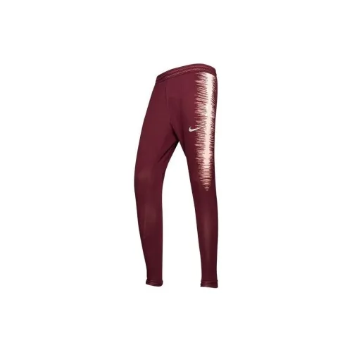 Nike Sports Pants Men Burgundy