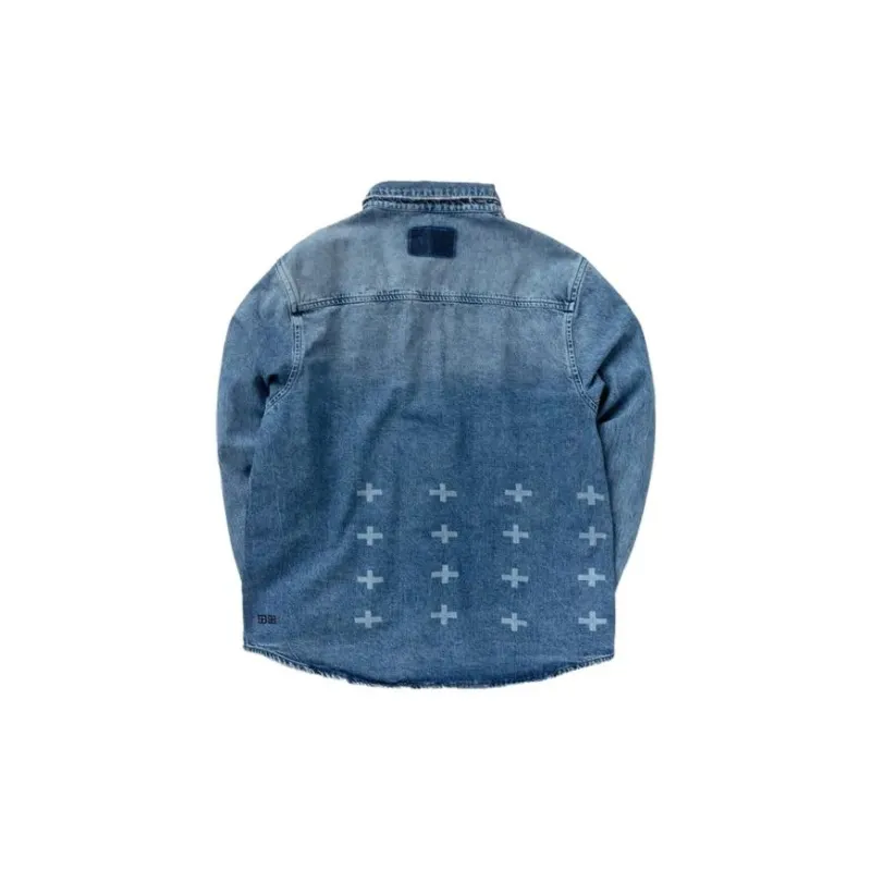 Ksubi Shirts Men Blue-1