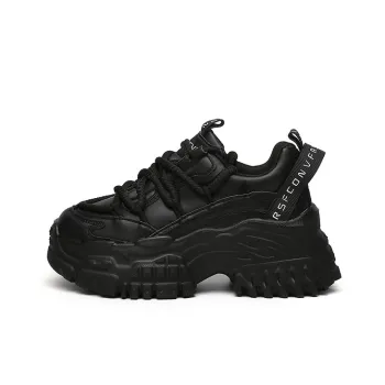 Jin Baichuan Lightweight Height Increasing Low-Top Chunky Sneakers 5cm Women's