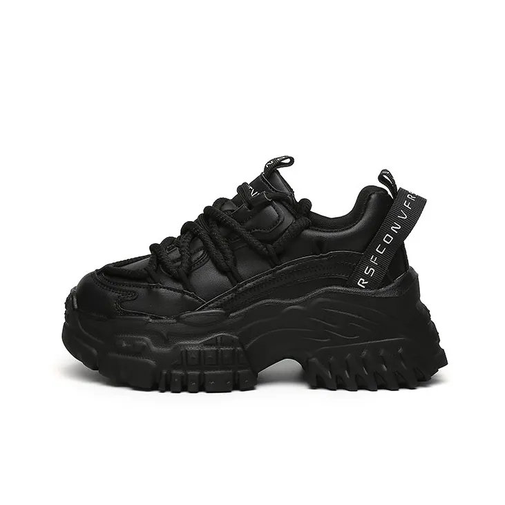 Jin Baichuan Lightweight Height Increasing Low-Top Chunky Sneakers 5cm Women's-0