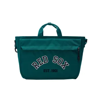MLB Polyester Tote Bag Shopping Bag Portable Crossbody Bag Shoulder Bag Regular Women's Green