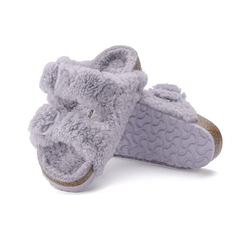 Birkenstock Arizona Big Buckle Slide Slippers Women's Purple Regular-5