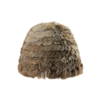 VIVIWELL Rabbit Fur Bucket Hats Women's
