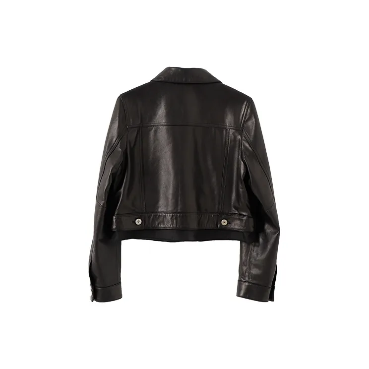 YUMOMO STAR Leather Jackets Women's Premium Black-1