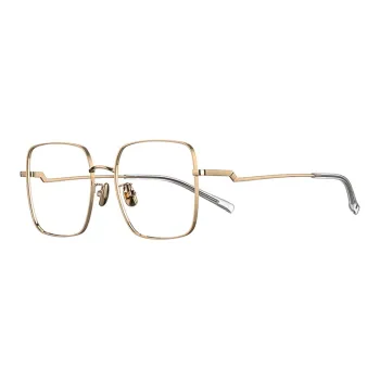 HELEN KELLER Pure Titanium Β Titanium Square Sunglasses Unisex