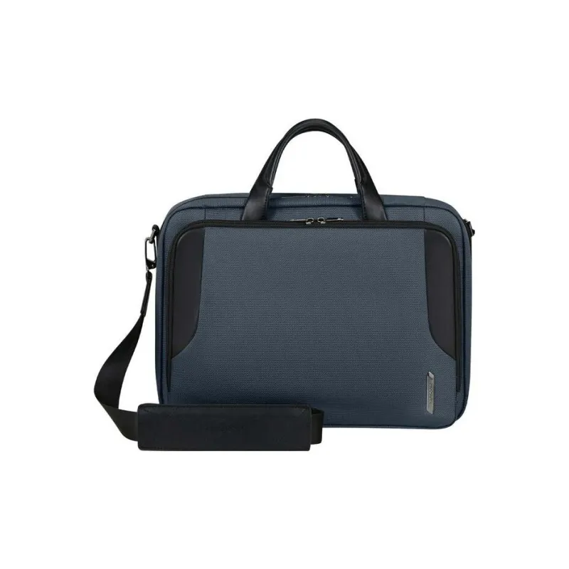 SAMSONITE Polyester Laptop Bag Briefcase Handbag Men's Blue-0