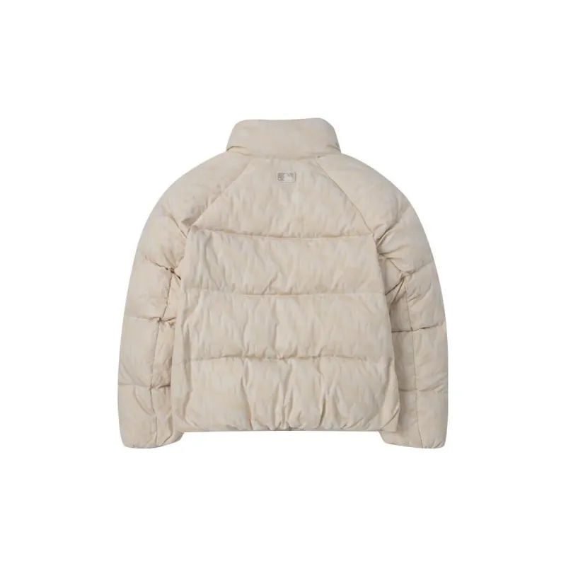 MLB Down Jacket Women's Light Beige-1