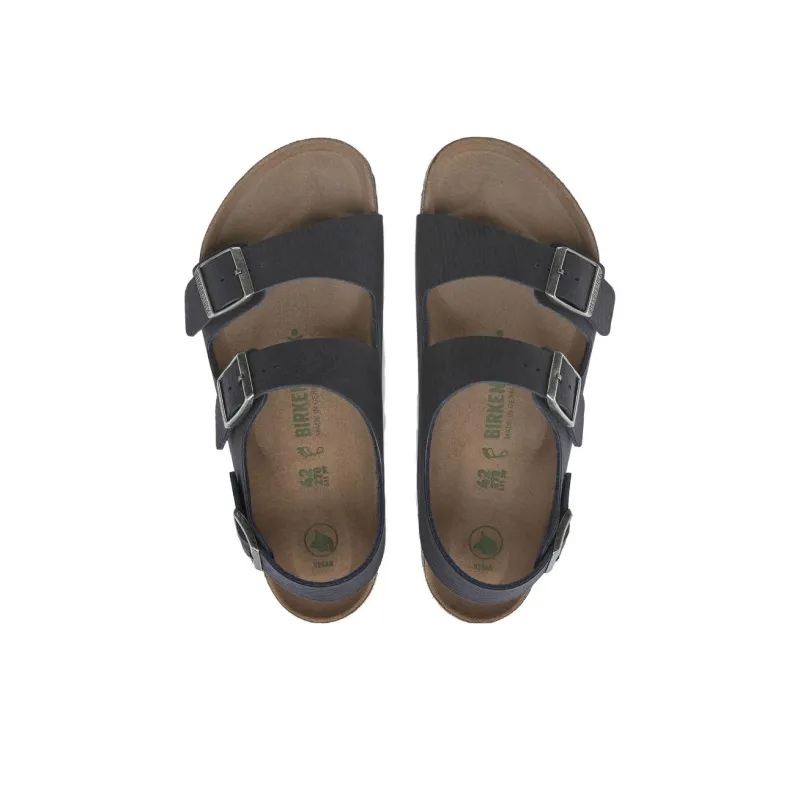 Birkenstock Milano Vegan Beach Sandals Men's Indigo Regular-3