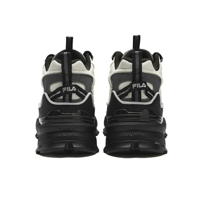 FILA Trek 1S High Top Sneakers 'White Black' Women's-2