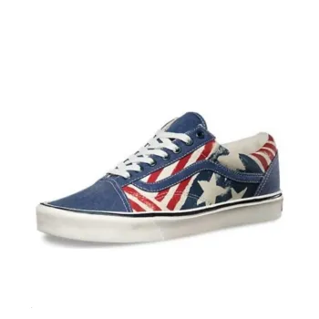 Vans Old Skool Lite Training Shoes 'Blue Red'