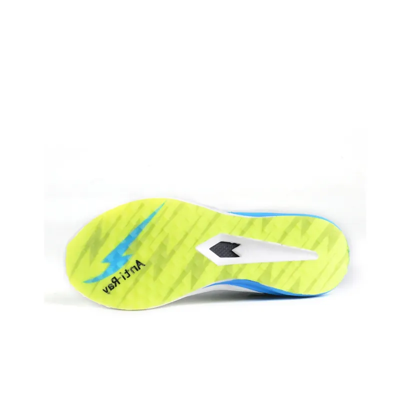 Against the grain Running Shoes Unisex Low Top White/Teal-4