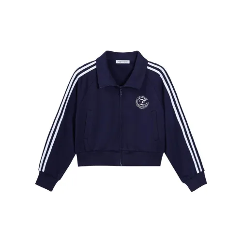 ZUOBEIKA Sweatshirts Women's Navy Blue