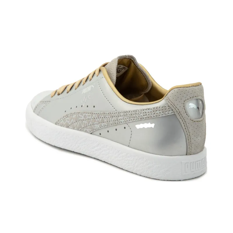 PUMA Clyde X Sorayama 'Silver Gold'-3