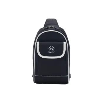 MLB Nylon One Shoulder Crossbody Bag, Sling Bag Regular Men's Black