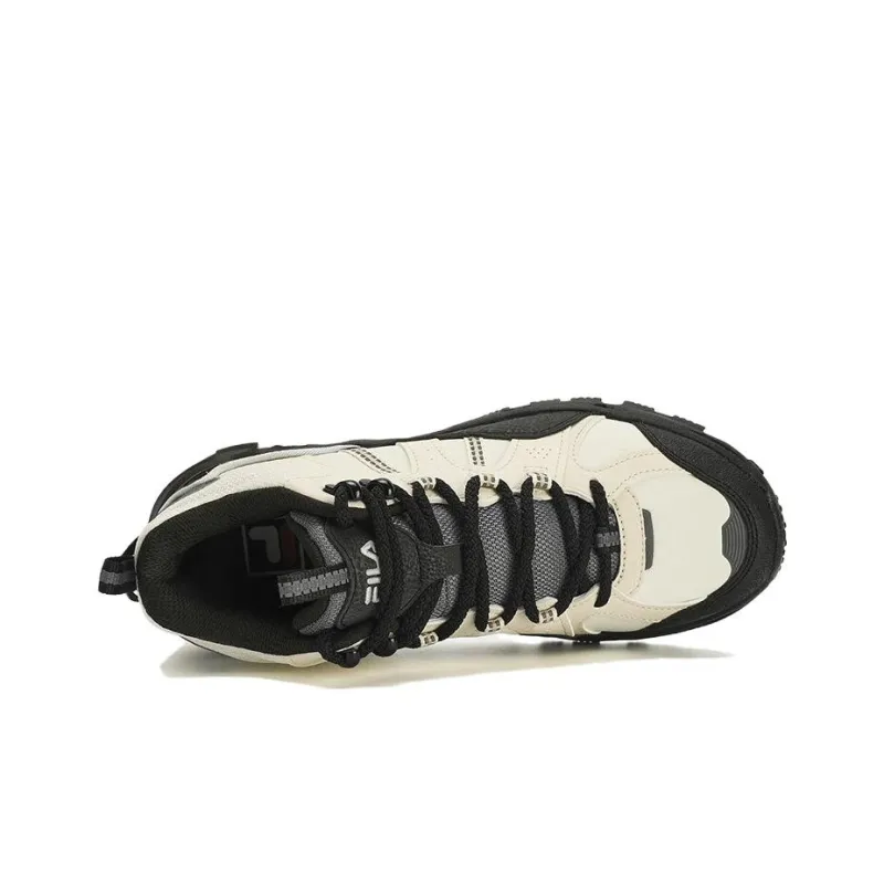 FILA Trek 1S High Top Sneakers 'White Black' Women's-1