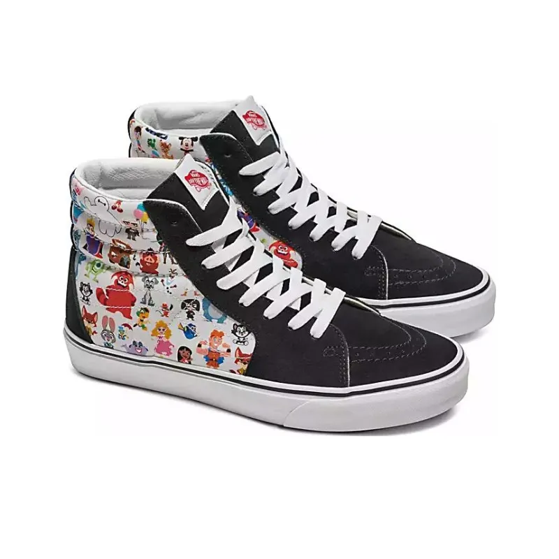 Vans Customs X Disney SK8 HI '100 Multi Character'-2