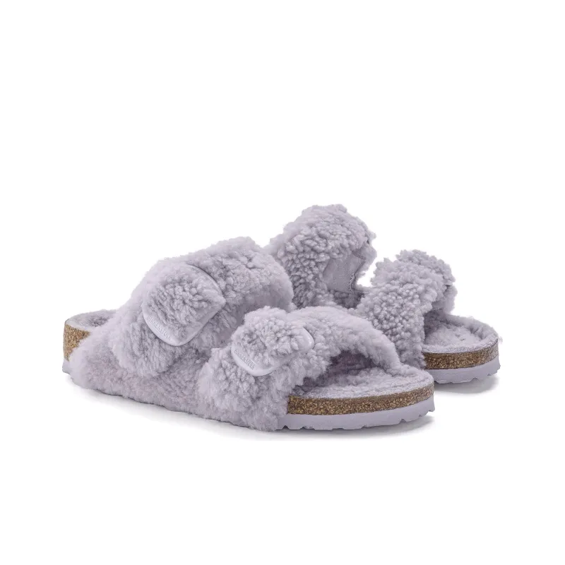 Birkenstock Arizona Big Buckle Slide Slippers Women's Purple Regular-3