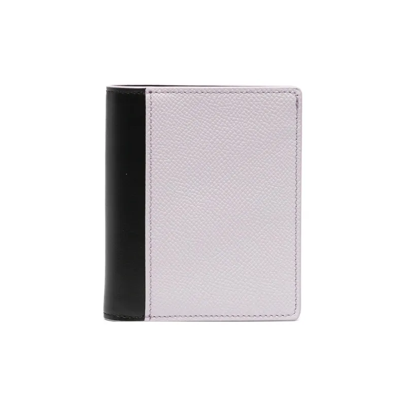 Maison Margiela Calfskin Wallet Regular Men's Lilac & Black-0