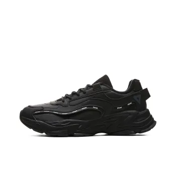 PEAK Xinglan Slip Resistant, Abrasion Resistant, Thermal Low Top Chunky Sneakers Men's Black