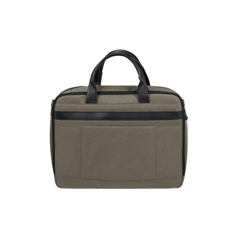 SAMSONITE Polyester Laptop Bag Briefcase Handbag Men's Green-4