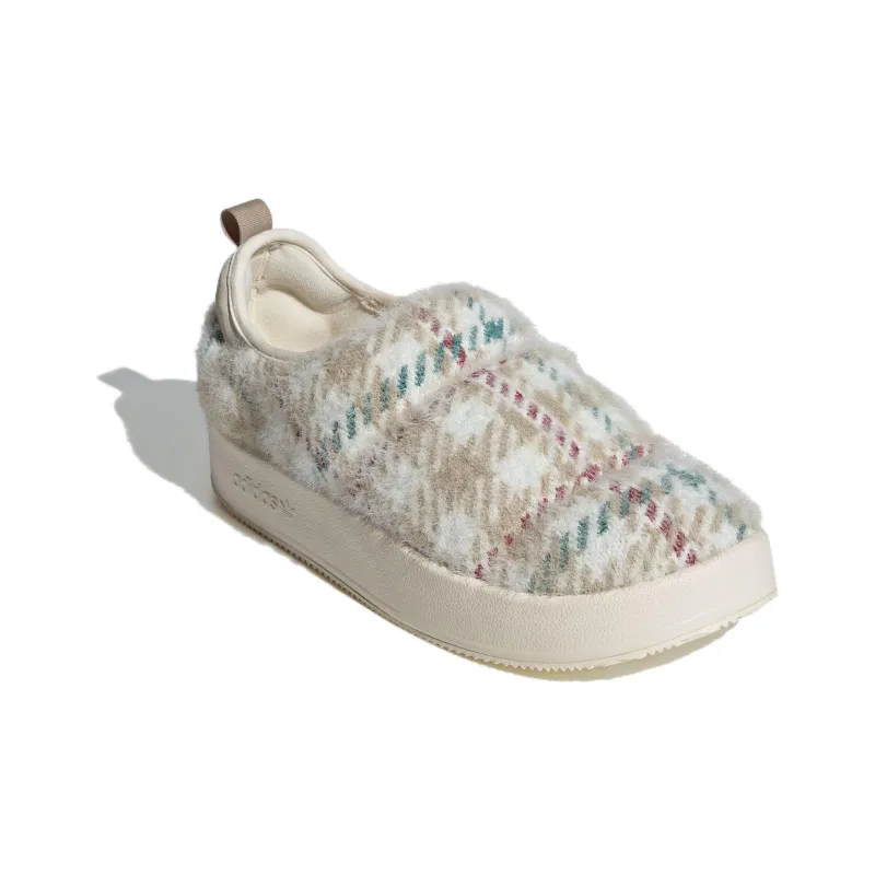 Adidas Originals Puffylette Durable Breathable Low Top Casual Shoes Unisex Beige-2