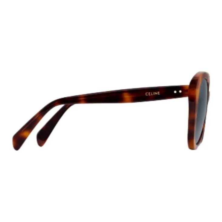 CELINE Acetate Butterfly Sunglasses Women's Tortoiseshell-2