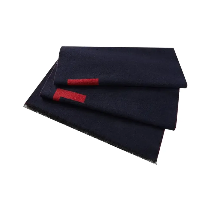 BALLY Logo Intarsia-knit Scarf-1