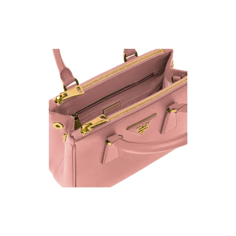 PRADA Galleria Killer Bag Saffiano Leather Killer Bag Handbag Shoulder Bag Crossbody Bag Regular Women's Petal Pink-4