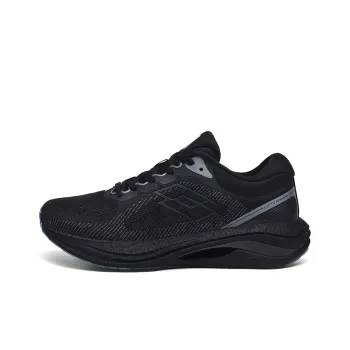 LOTTO Cushioned Wear Resistant Supportive Lightweight Low Top Marathon Running Shoes Men's Black