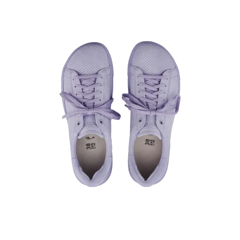 Birkenstock Low-Top Skateboard Shoes Unisex Dusty Purple Narrow Fit-3