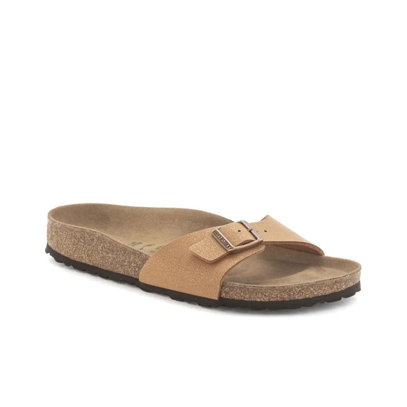 Birkenstock Slide Slippers Unisex Light Brown Narrow-1